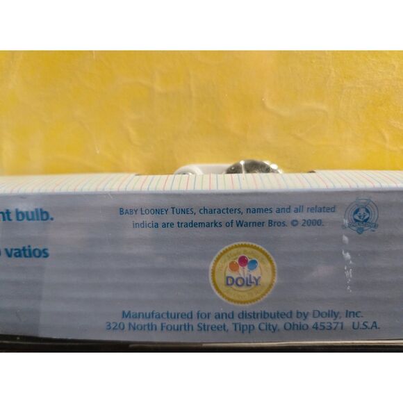 BABY LOONEY TUNES Vintage 2000 Tweety Bird Rice Paper Night Light-Tested/Works - Picture 13 of 13